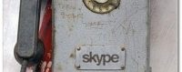 Plaatje Maandag 24 april: Oude Skypephone
