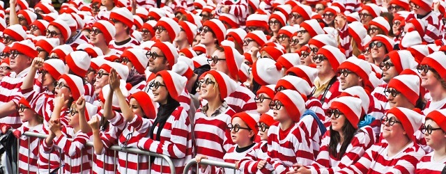 Zondag 6 maart Plaatje: Waar is Wally?