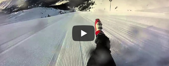 Zaterdag 26 maart Filmpje: Afdaling zonder ski’s