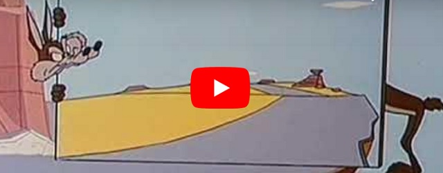 Zondag 11 december Filmpje: Wile E. Coyote versus zijn eigen obstakels op de weg